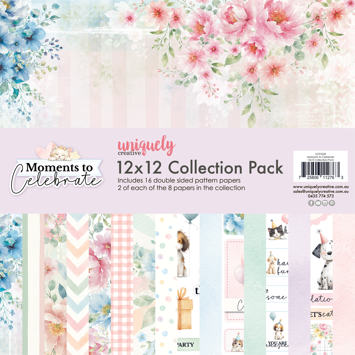Moments to Celebrate 12 x 12 Collection Pack