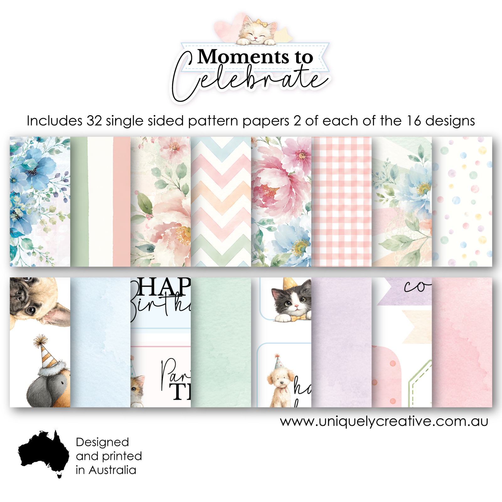 Moments to Celebrate 6 x 6 Collection Pack