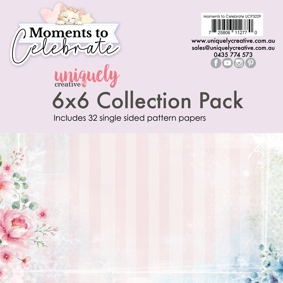 Moments to Celebrate 6 x 6 Collection Pack