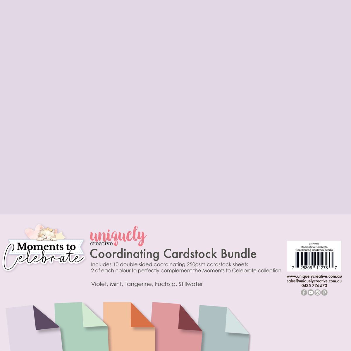 Moments to Celebrate Coordinating Cardstock Bundle