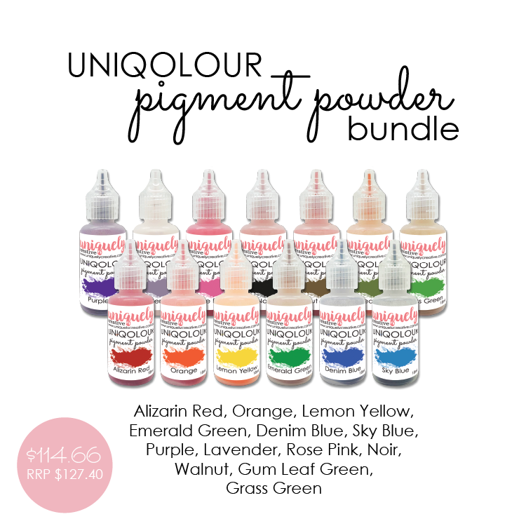 UNIQOLOUR Pigment Powder Bundle