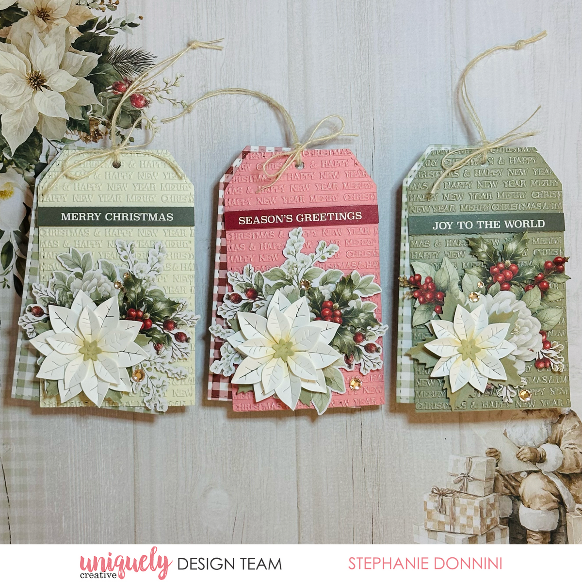 Christmas Floral Ephemera