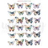 Whimsy Butterflies Cut-a-Part Sheet
