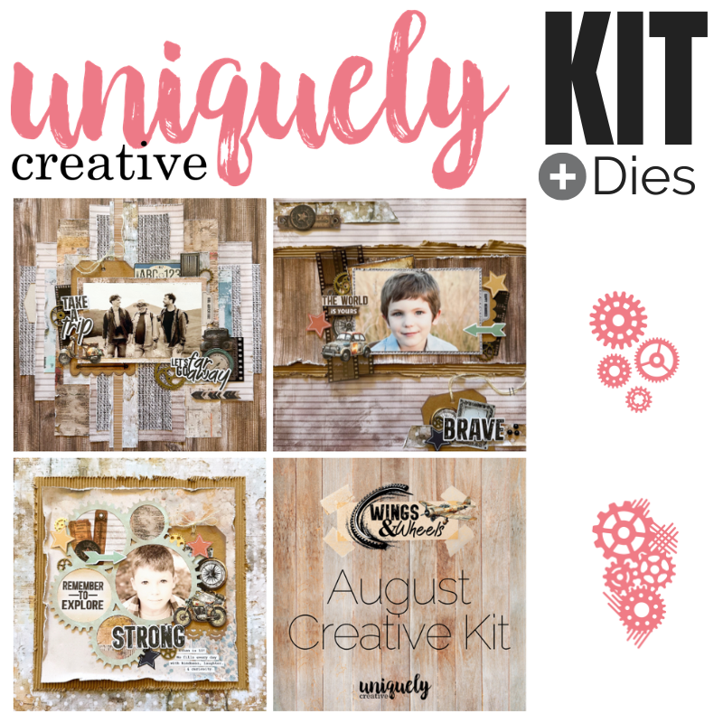 Wings & Wheels Creative Kit + Add-On Dies
