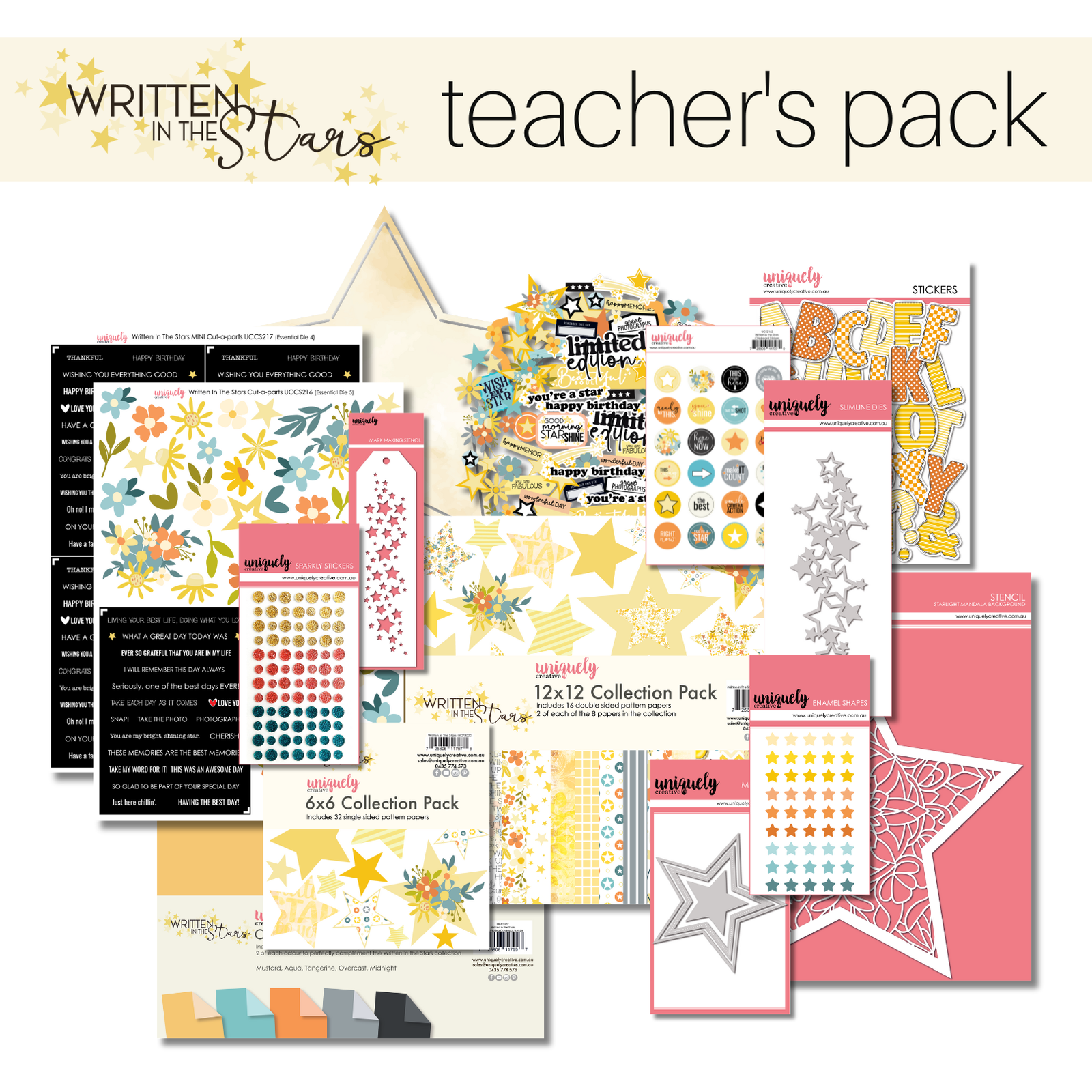 Written in the Stars Teachers Pack - Wholesale Only