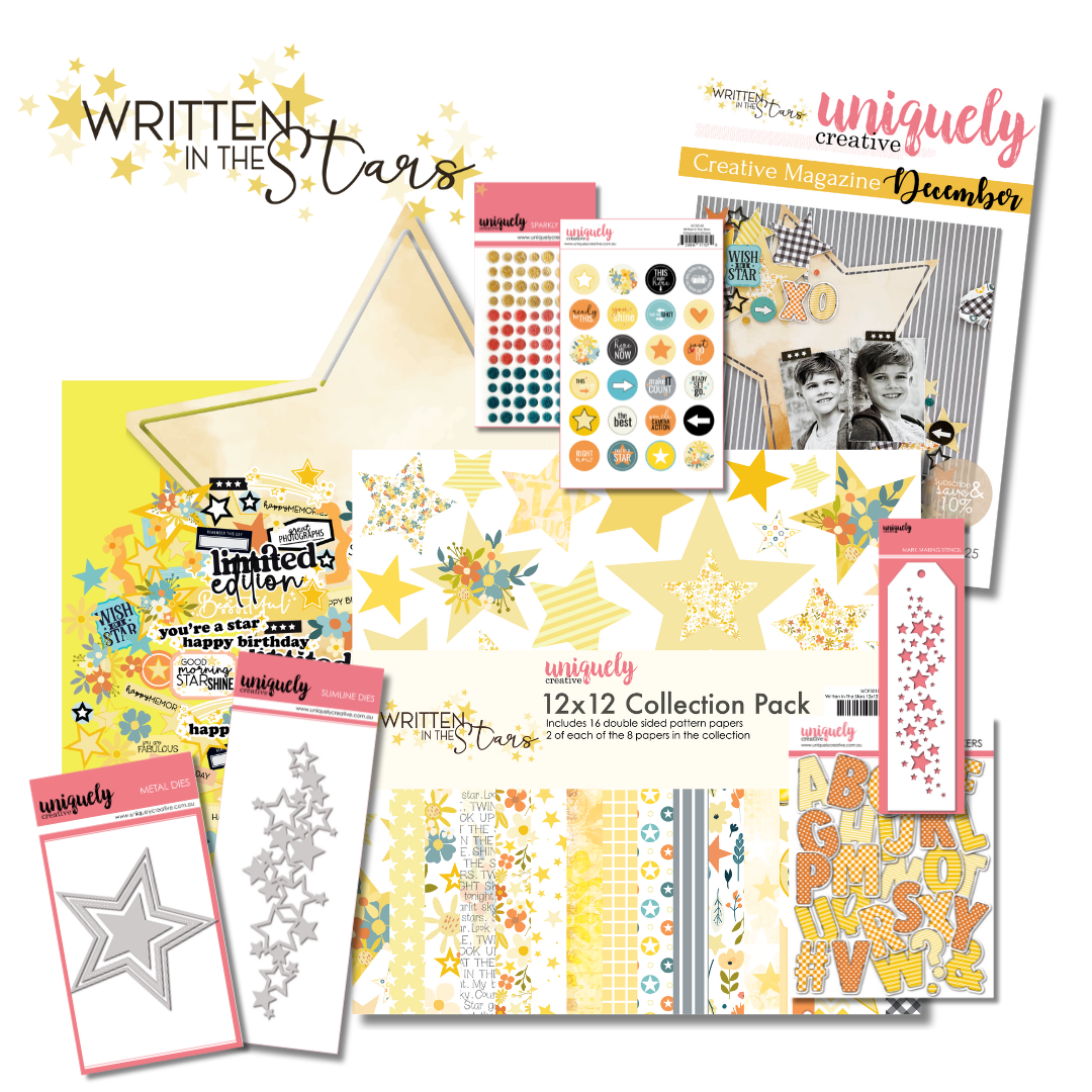 Written in the Stars Creative Kit + Add-On Dies