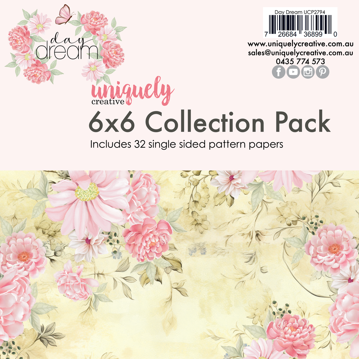 Day Dream 6 x 6 Collection Pack