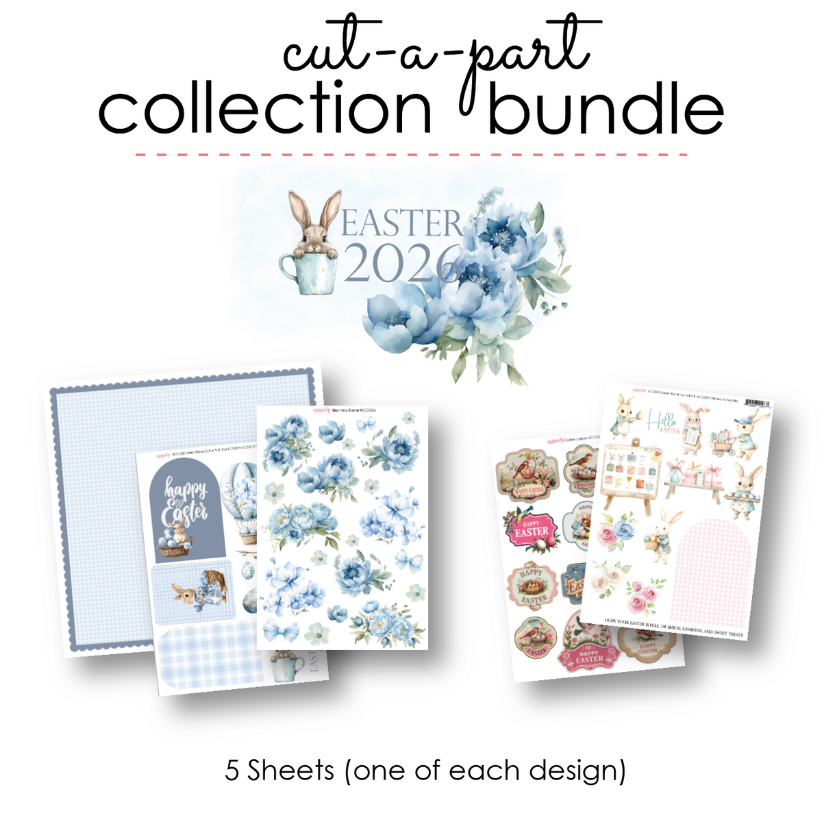 Easter 2026 Cut-a-Part Collection Bundle