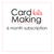 Cardmaking Kit Subscription *APRIL