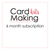 Cardmaking Kit Subscription *MARCH