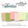 12 x 12 Grand Adventure Cardstock Bundle