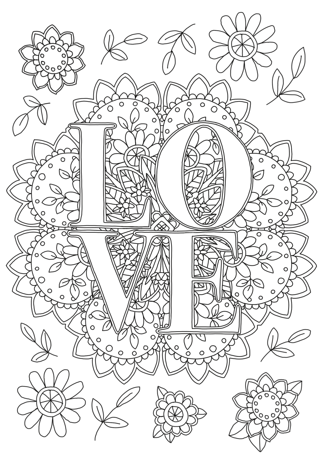 Watercolour Colouring Book