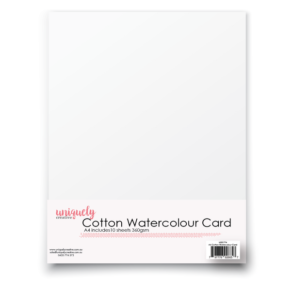 SM.LT C 24 White 100% Cotton Watercolour Cards - 147x106mm, 300gsm, Pack Of 24, Perfect For Painting & Craft - View #2