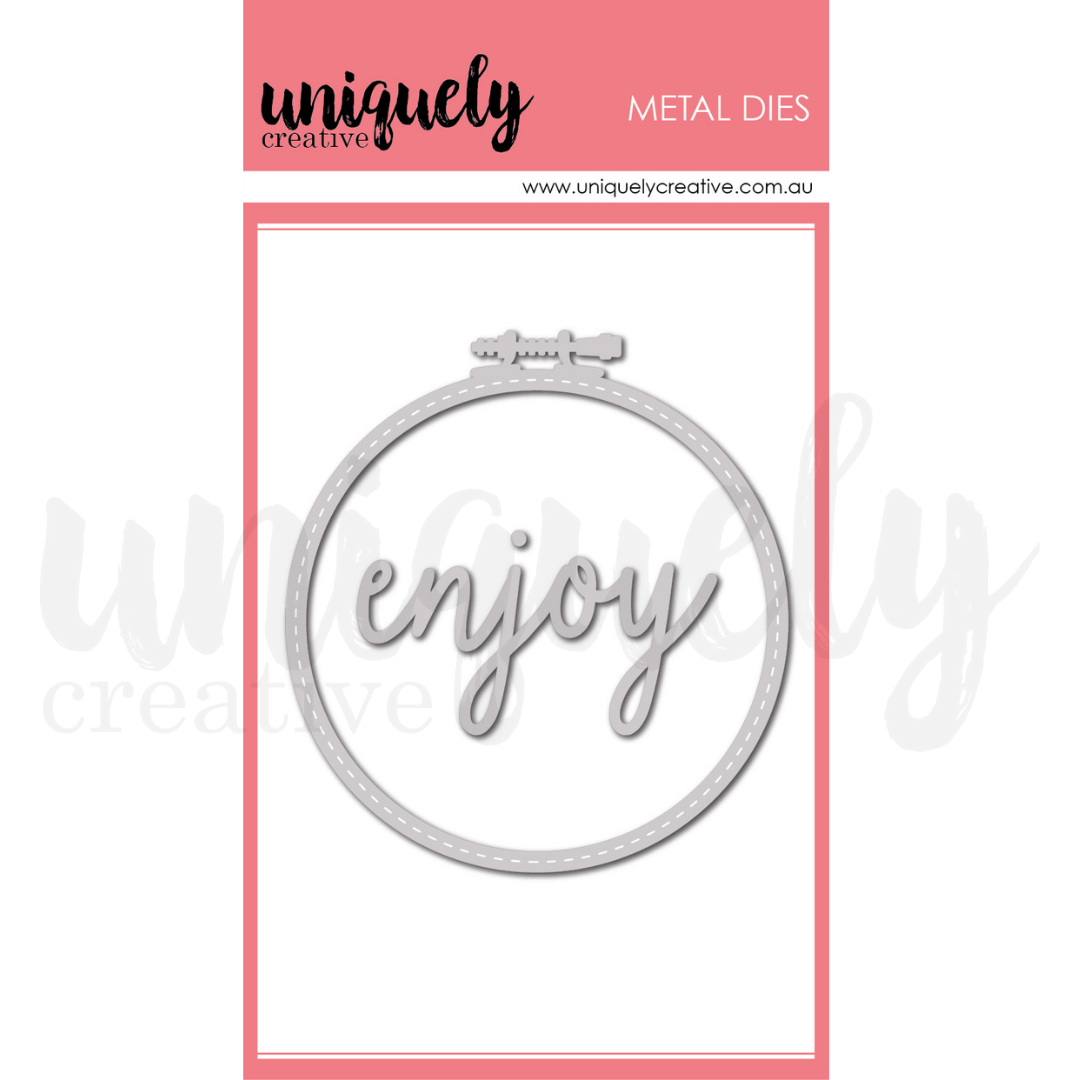 SALE - Embroidery Hoop Die