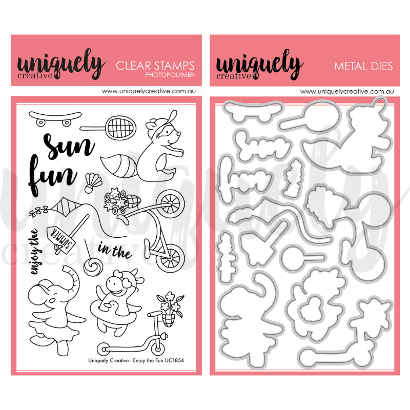 Enjoy the Fun Stamp &amp; Die Set