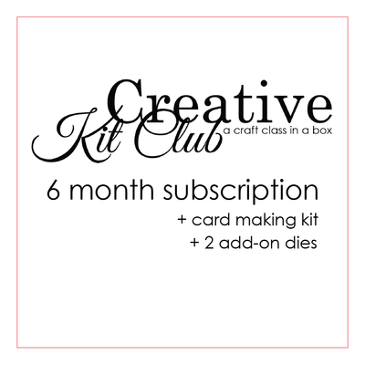 Creative Kit Club Subscription *DECEMBER