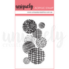 Texture Circles Mark Making Mini Stamp - Acrylic Stamp *Included in Kit