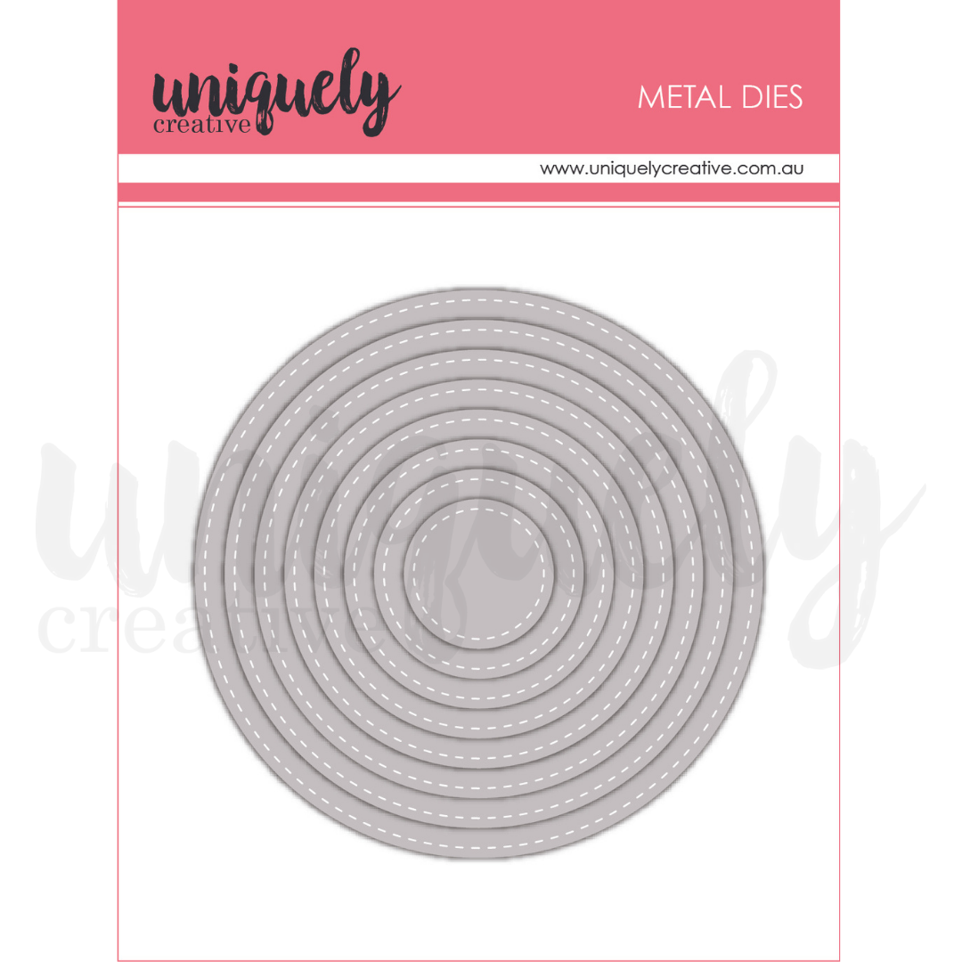 Stitched Nesting Circle Die
