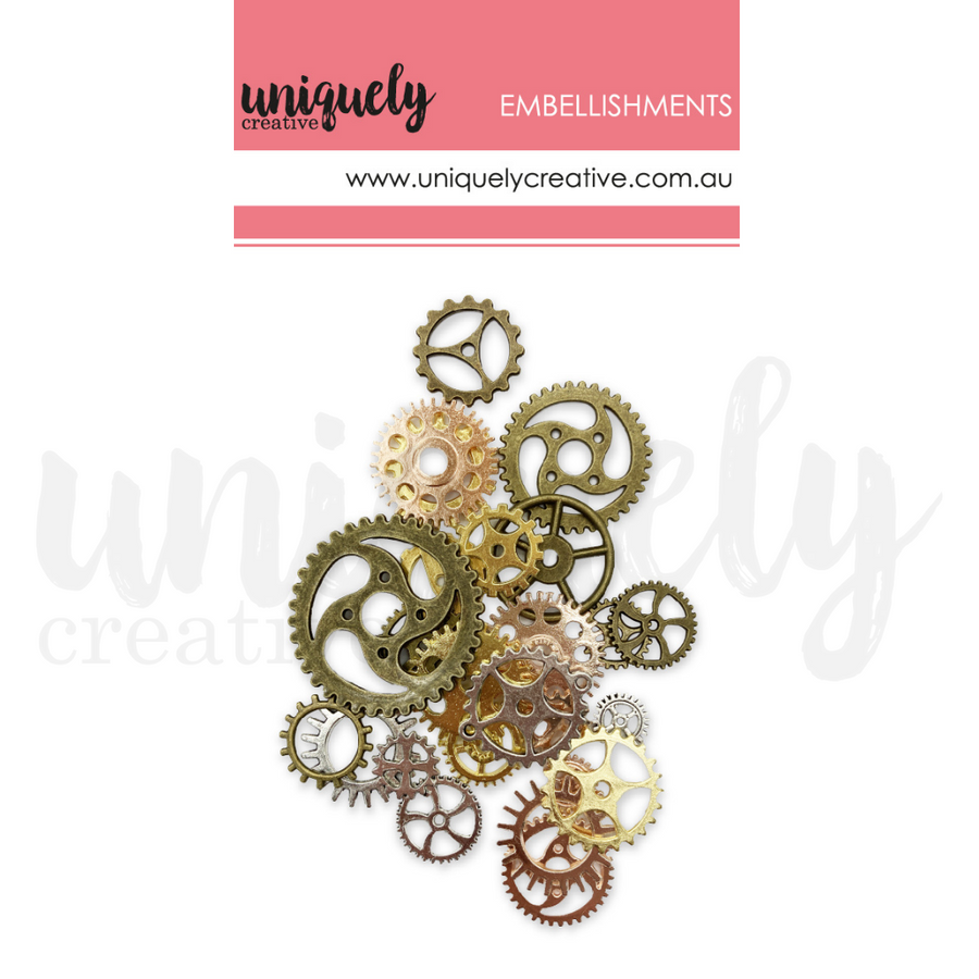 Creative Cogs Cogs & Gears | Scrapbooking Embellishments | Uniquely Creative