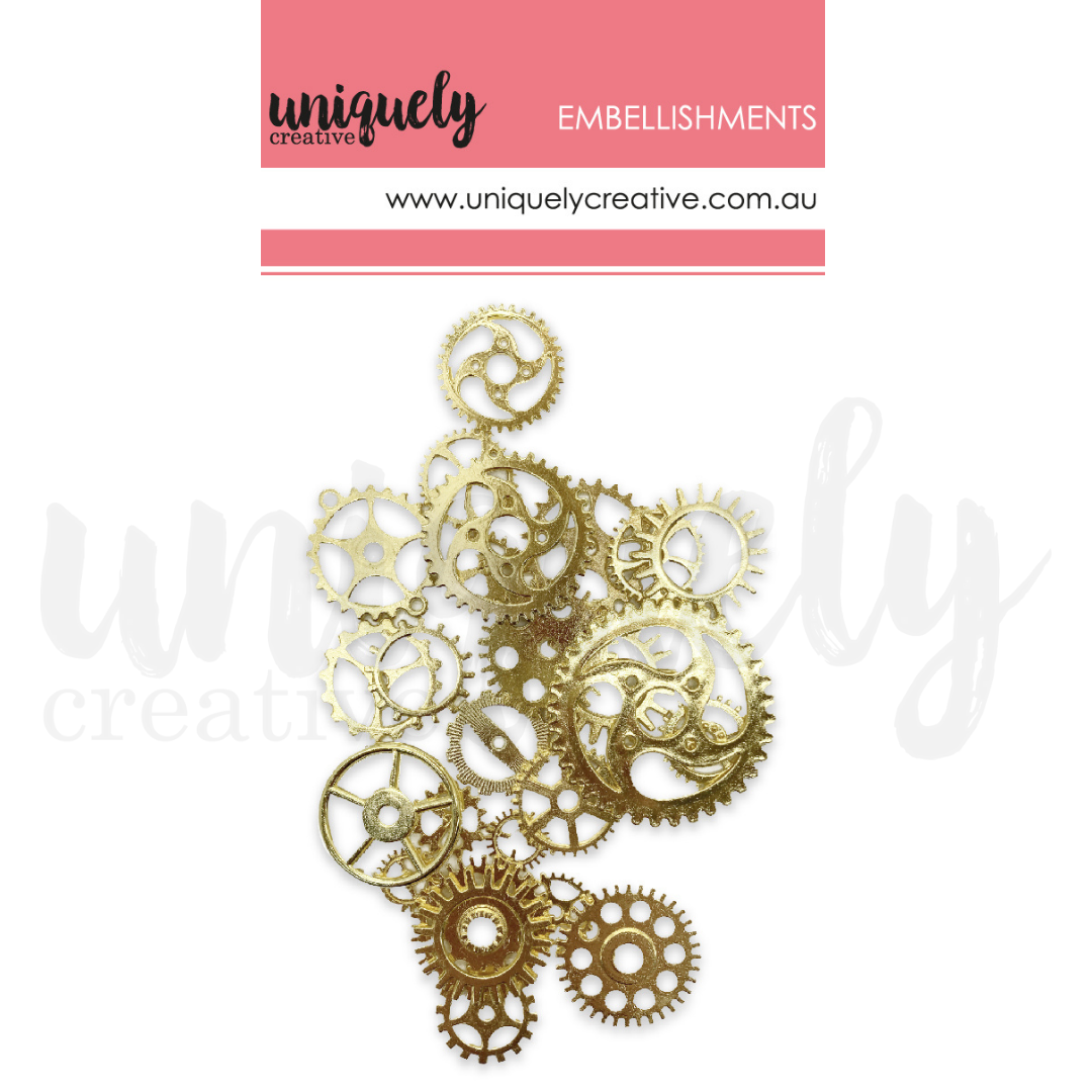 Gold Metal Cogs