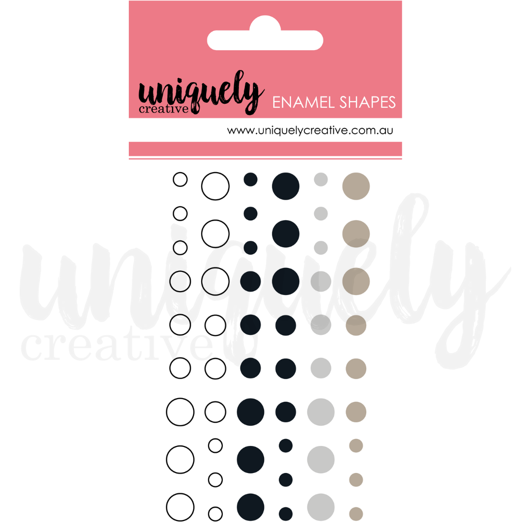 Monochromatic Enamel Dots