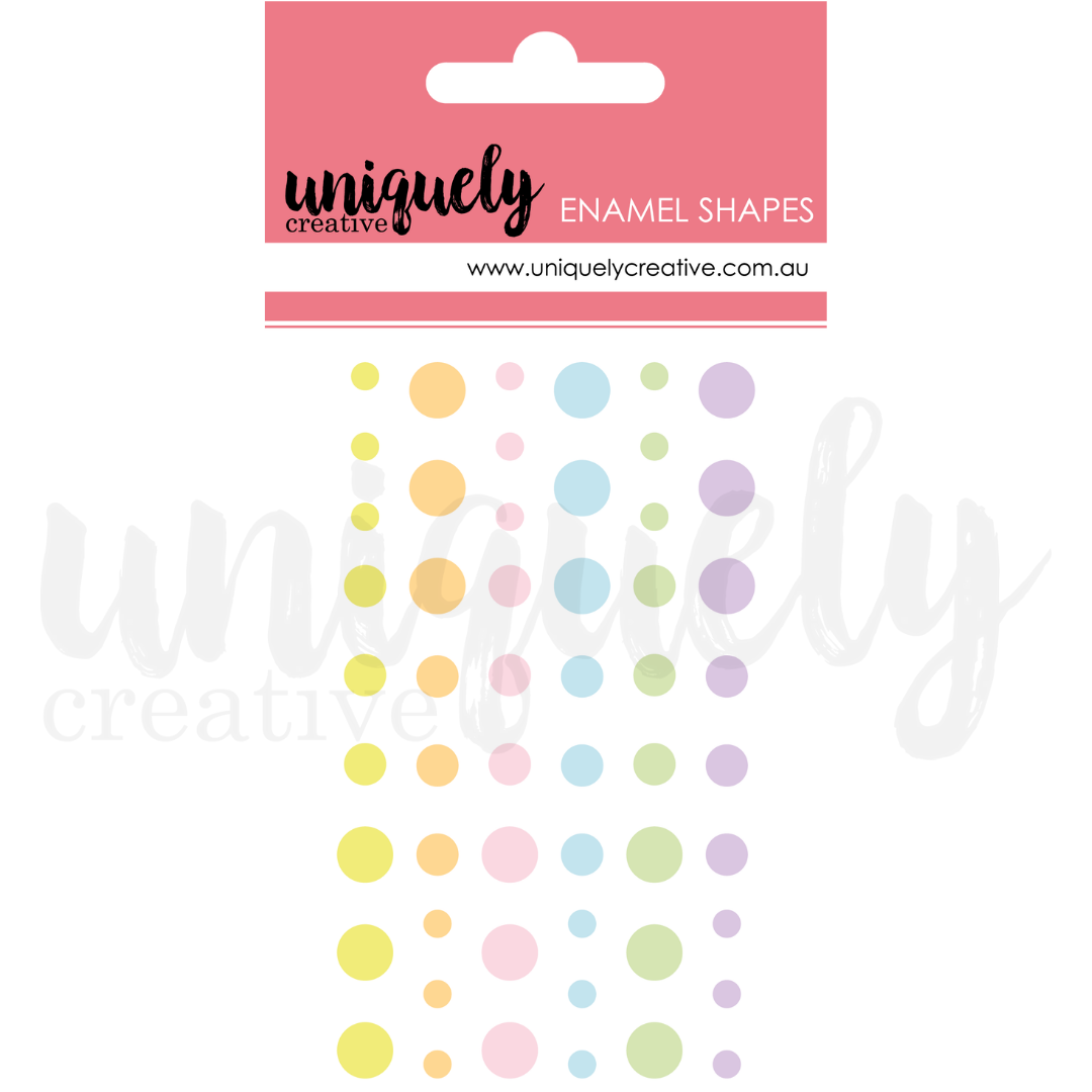 Summer Enamel Dots