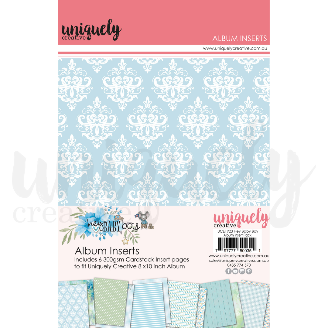 Album Inserts - Hey Baby Boy