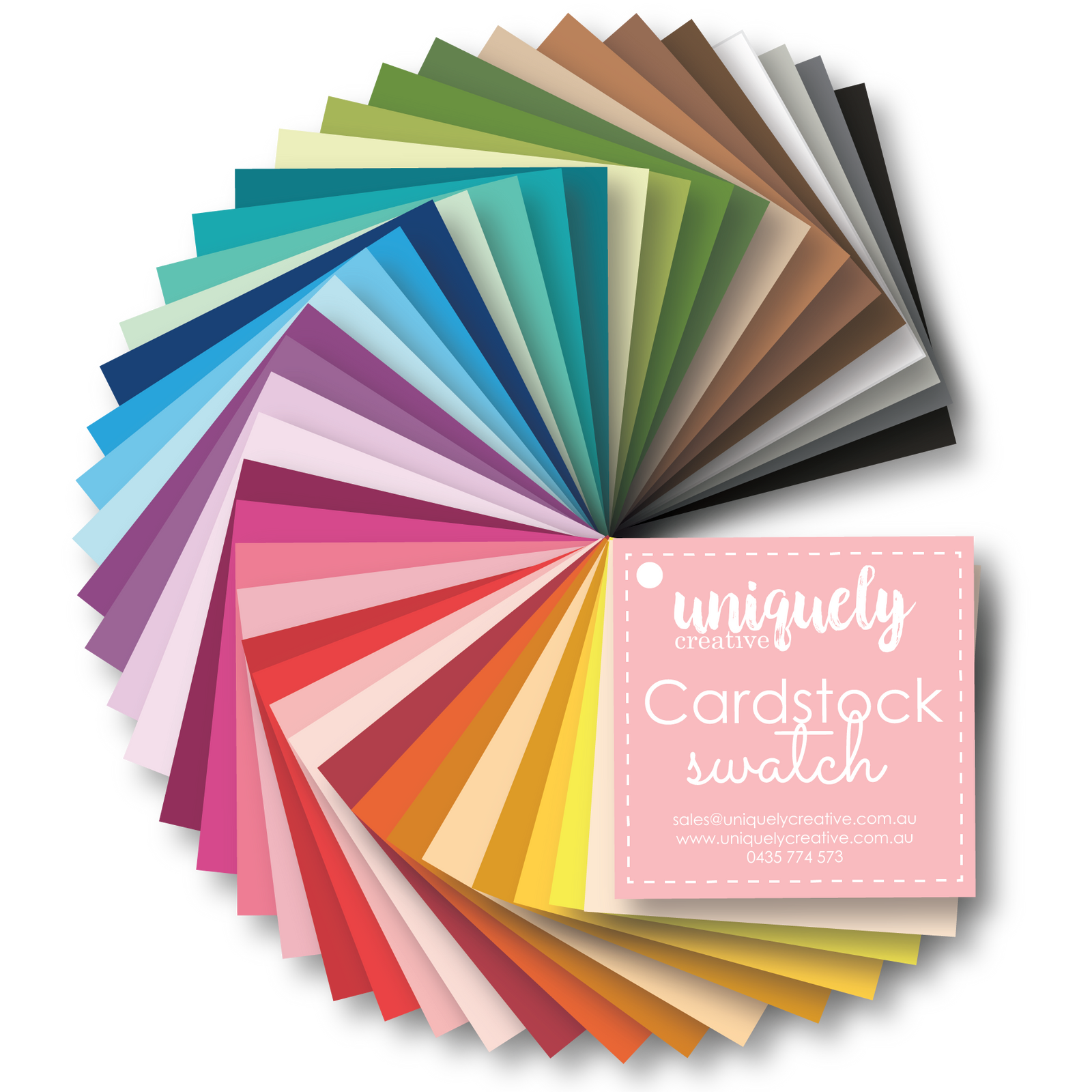 Cardstock Swatch Book - Wholesale Only