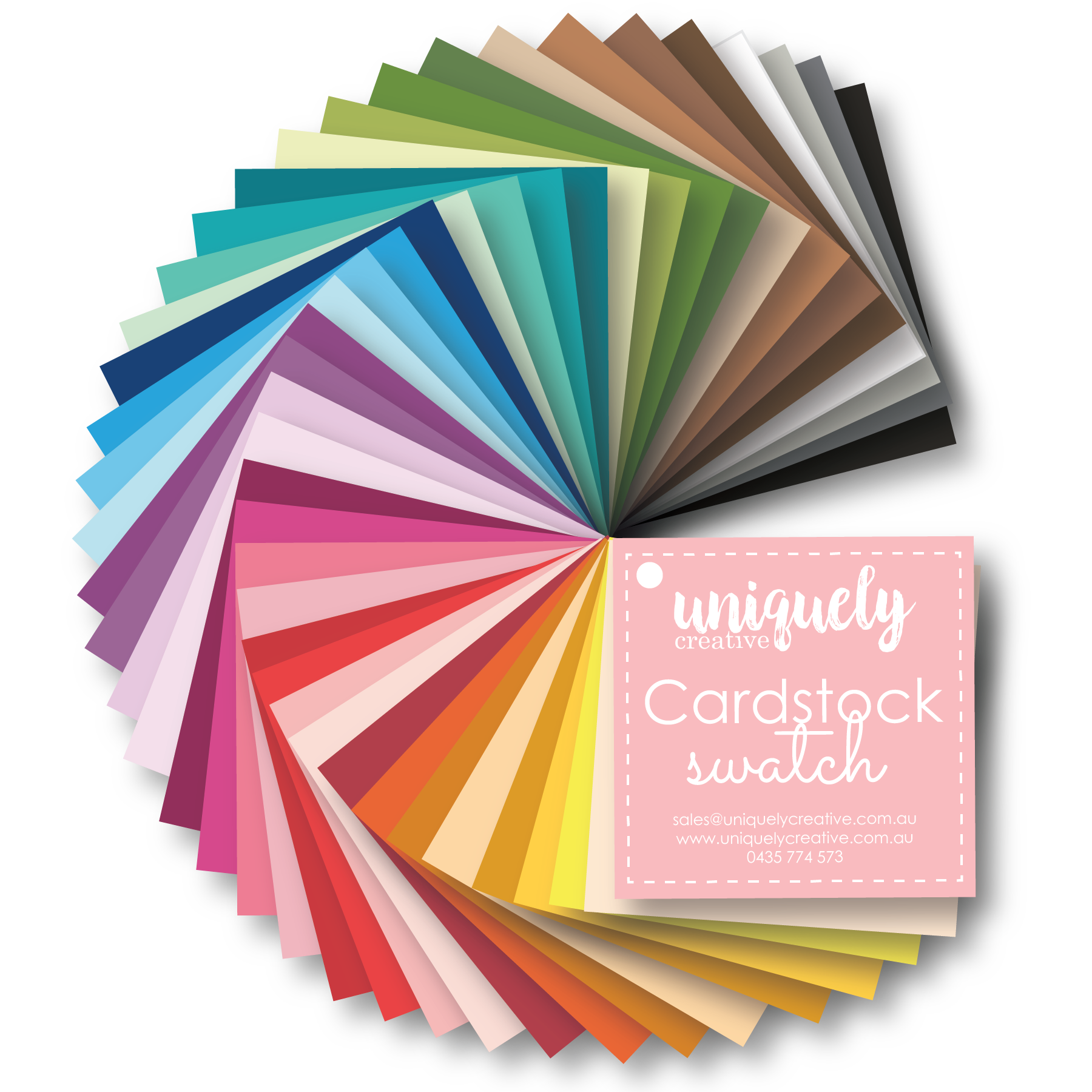 Cardstock Swatch Book - Wholesale Only