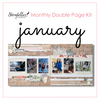 January Storyteller Page Kit
